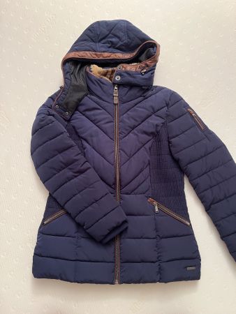 Damen Winterjacke Marine Blau Tom Tailor