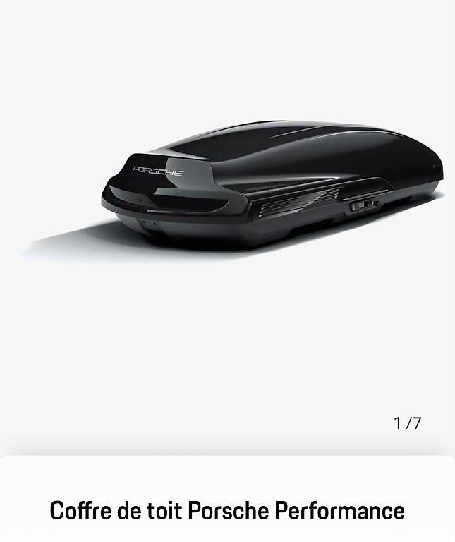 Altro per Ufficio & Commercio: Coffre de toit Porsche Performance à louer – Usato da Fribourg venduto da pas_bls2 1