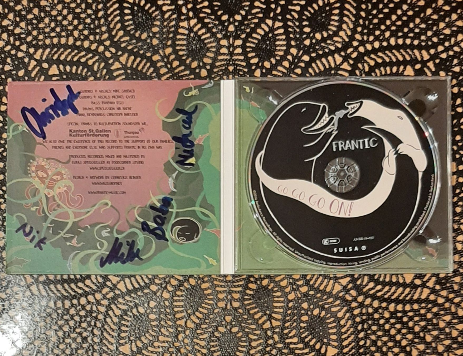 CDs: Frantic - Go Go Go On, CH Rock CD Album 2017 – D'occasion à Schönenberg TG par Gregolino76 2