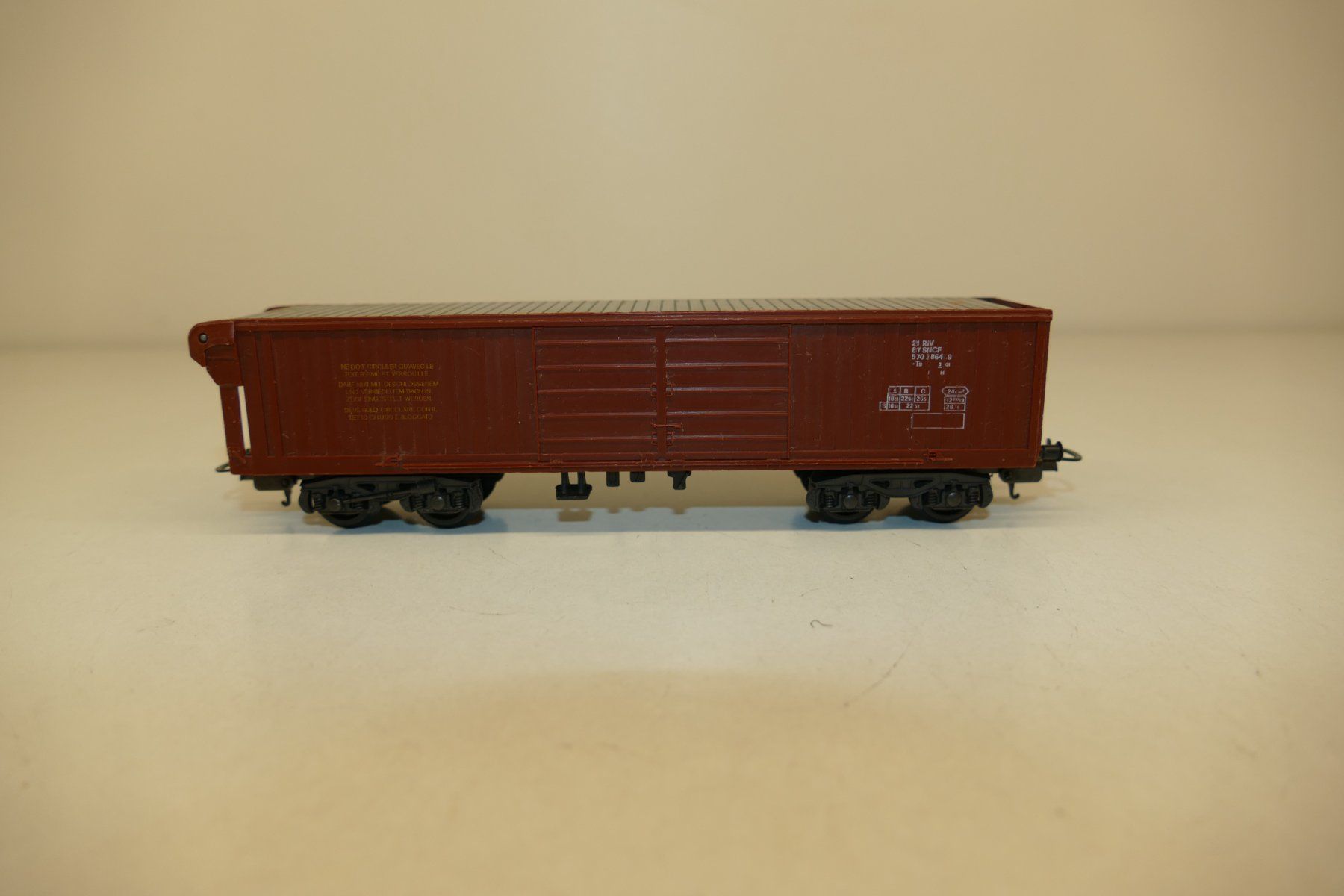Lima Modellini di ferrovie: Lima H0: SNCF Hochbordwagen – Usato da Niederhasli venduto da Flash32