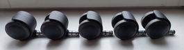 Parkett-Rollen für Bürostuhl, Top Zustand, Durchmesser 50mm