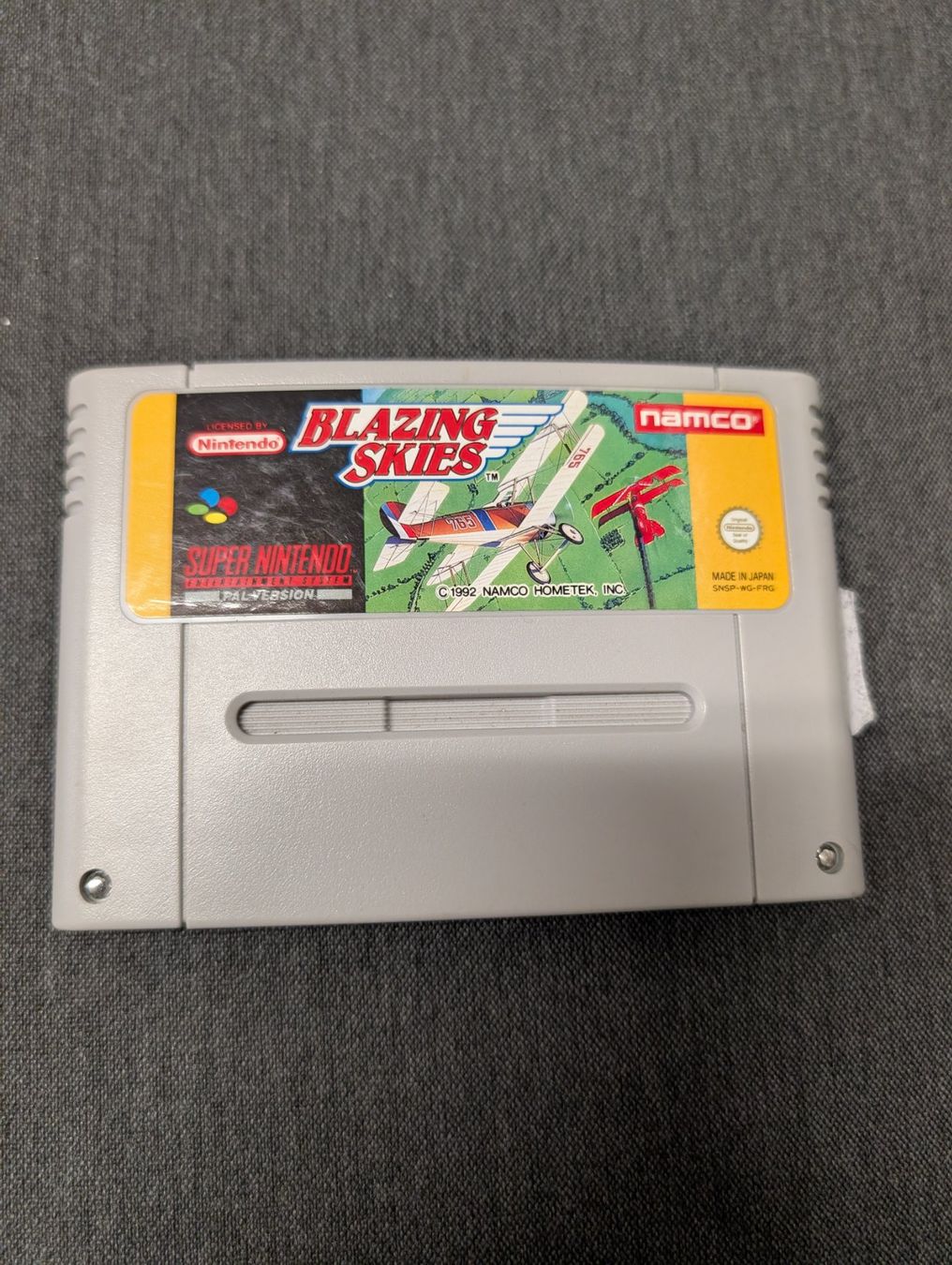 Giochi: Blazing skies Super Nintendo – Usato da Giubiasco venduto da Ticinerd