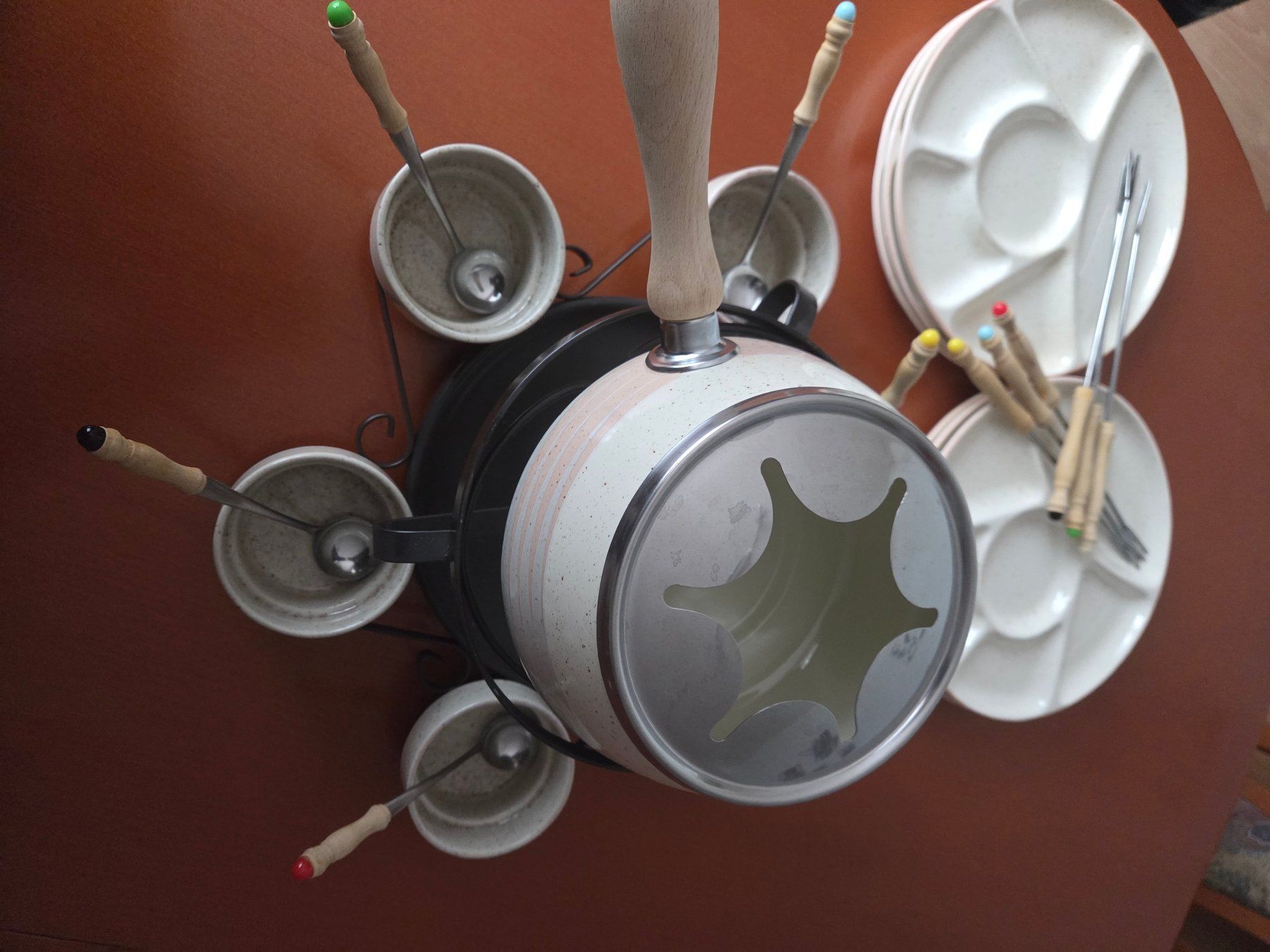 Set di piatti: Fondue Chinoise Set – Usato da Ziegelbrücke venduto da feldarmbrust 1
