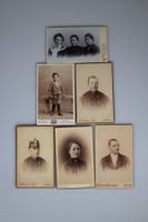 6 antike Cabinet-Fotografien Basel & Umgebung
