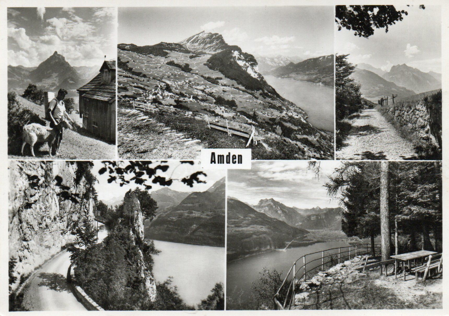 Cartoline postali: Amden – Usato da Melano venduto da pisonsdro