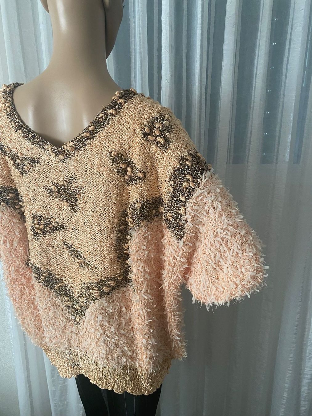 Pullover & Sweatshirts: Perfekter Auftritt - UNIKAT - HAND MADE Strickpulli, M/L – Neu (gemäss Beschreibung) aus Winkel von ferrari2022 6