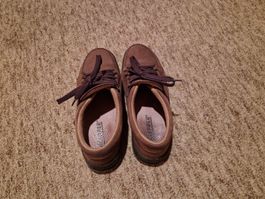 Braune Halbschuhe Marke Klepper