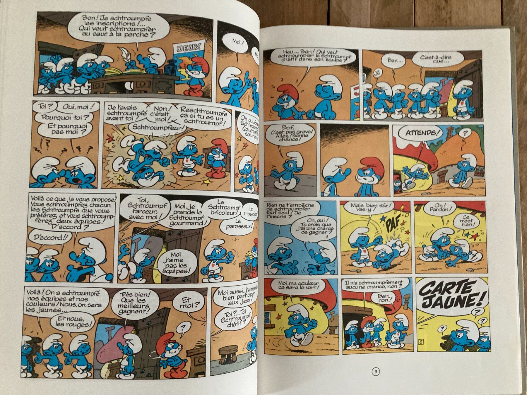 Fumetti: PEYO-Les Schtroumpfs olympiques-EO 1983 – Usato da vaumarcus venduto da Nicolasorel 6