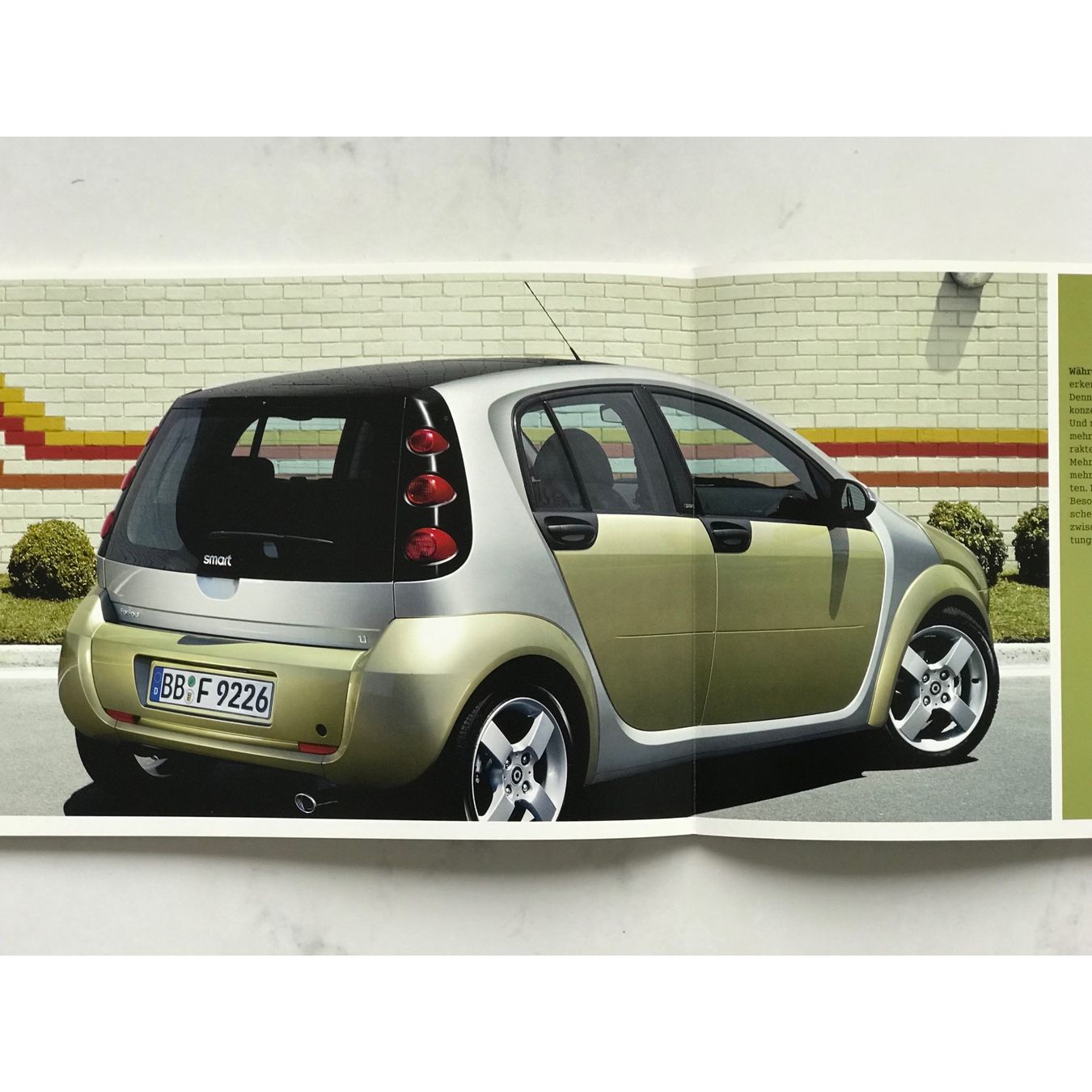 Mercedes-Benz Documenti: SMART  FORFOUR  VERKAUFSBROSCHÜRE 2004 – Nuovo (secondo la descrizione) da Hugelshofen venduto da seagull 2