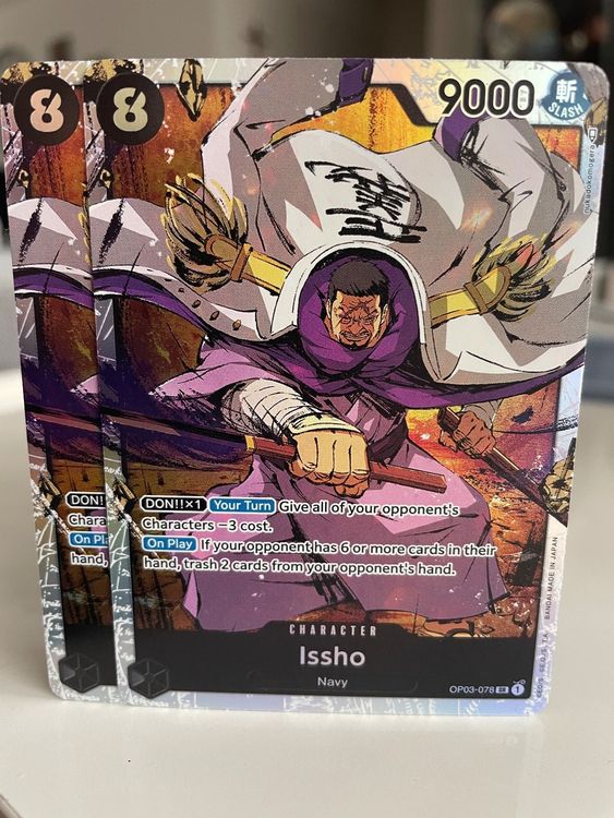 One Piece TCG OP03-078 SR Issho (2x) (Neu (gemäss Beschreibung)) in ...