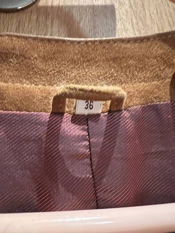 Mäntel: Leather Braun coat  – Gebraucht aus Basel von spa_t556 1