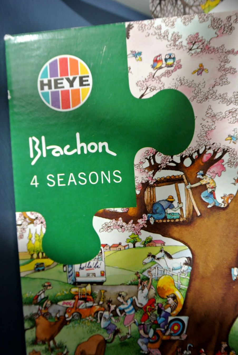 Heye Puzzles: HEYE # 29340 *4 Seasons Triangular 2000 Teile – D'occasion à Zell ZH par fossilchen 8