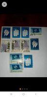 Lot de 71 divers timbres