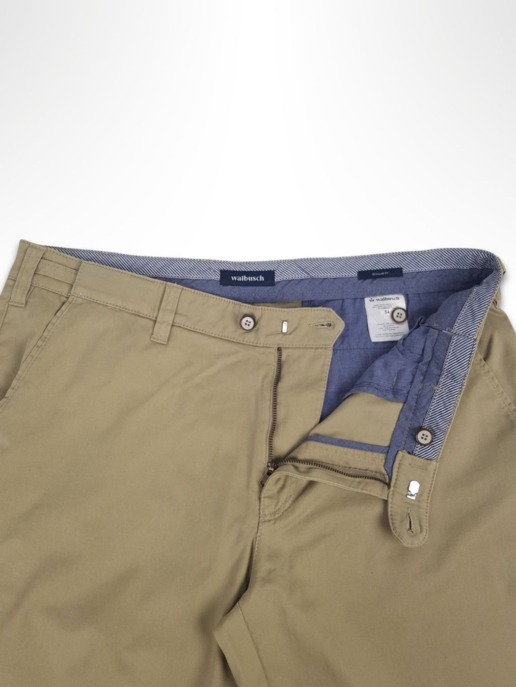 Walbusch Pantaloni: WALBUSCH Beige Bermuda Gr. 54 – Nuovo (secondo la descrizione) da Suhr venduto da Restwert_Suhr 3