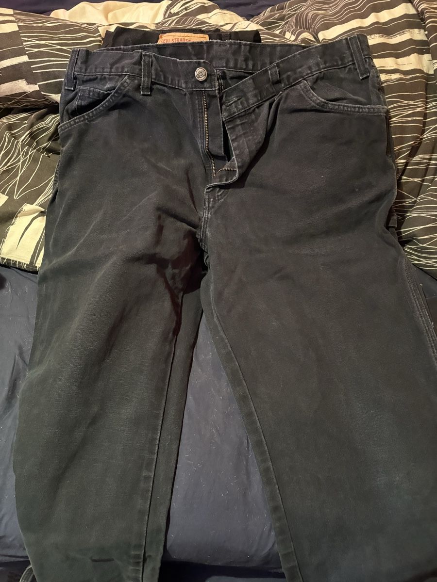 Dickies Jeans: Dickies Schwarz Jeans 36 x 32  – D'occasion à Obermumpf par davetattoo