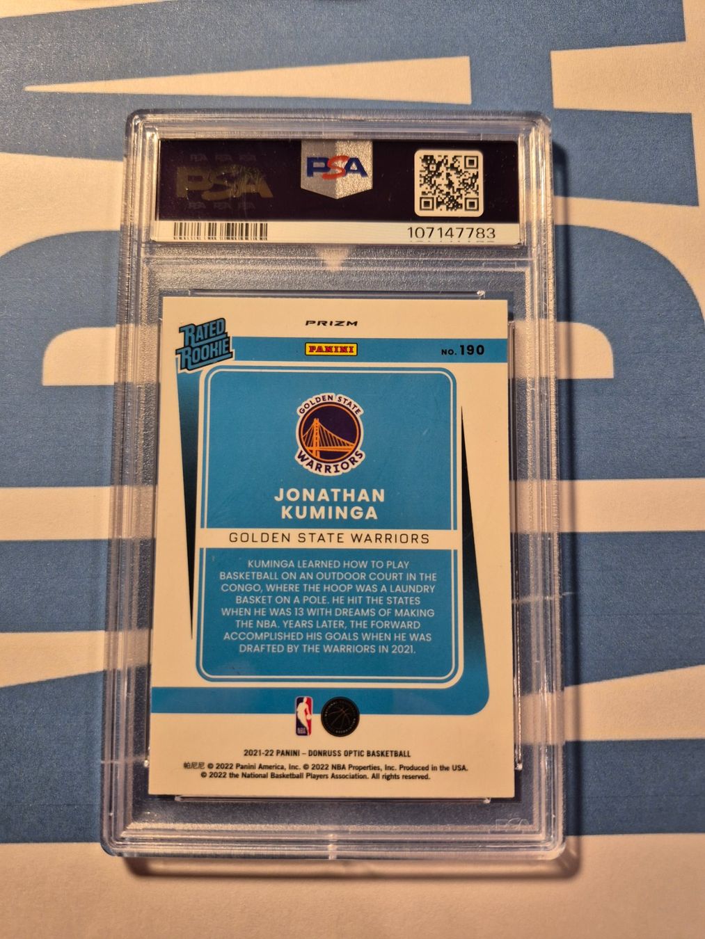 Panini Carte collezionabili: NBA Jonathan Kuminga Golden State Warriors – Usato da Treiten venduto da Sauber73 1
