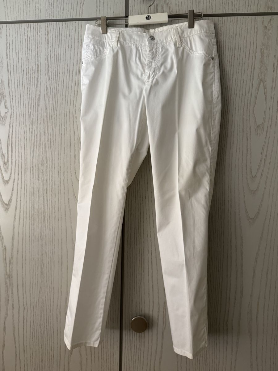 Hosen: MAC Conny Slit New Jeans Weiss Groesse 40/28 Neu – Neu (gemäss Beschreibung) aus Wermatswil von -secondchance-