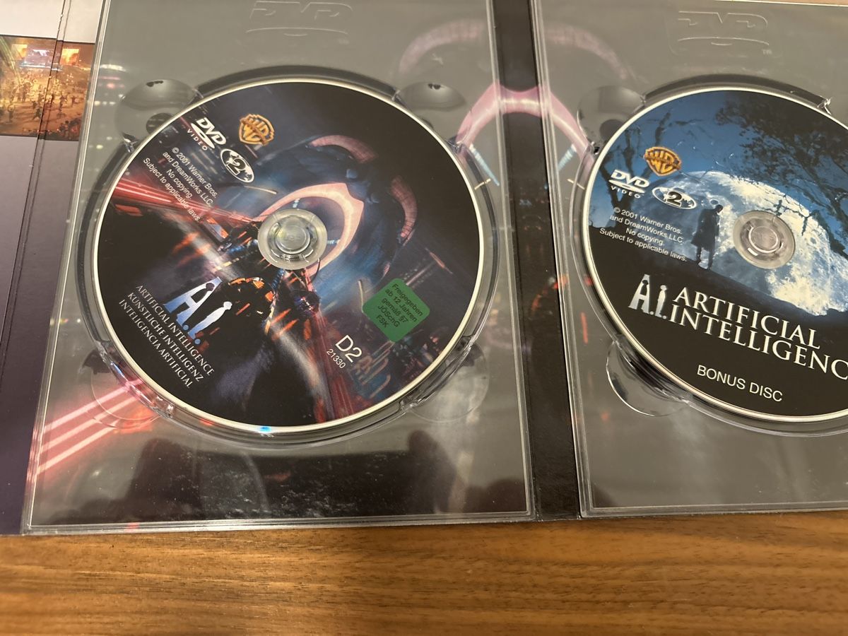 Tous les DVDs: DVD A.I. K.I. Kuenstliche Intelligenz Bonus Disc – D'occasion à st.gallen par Garagen_Verkauf 1
