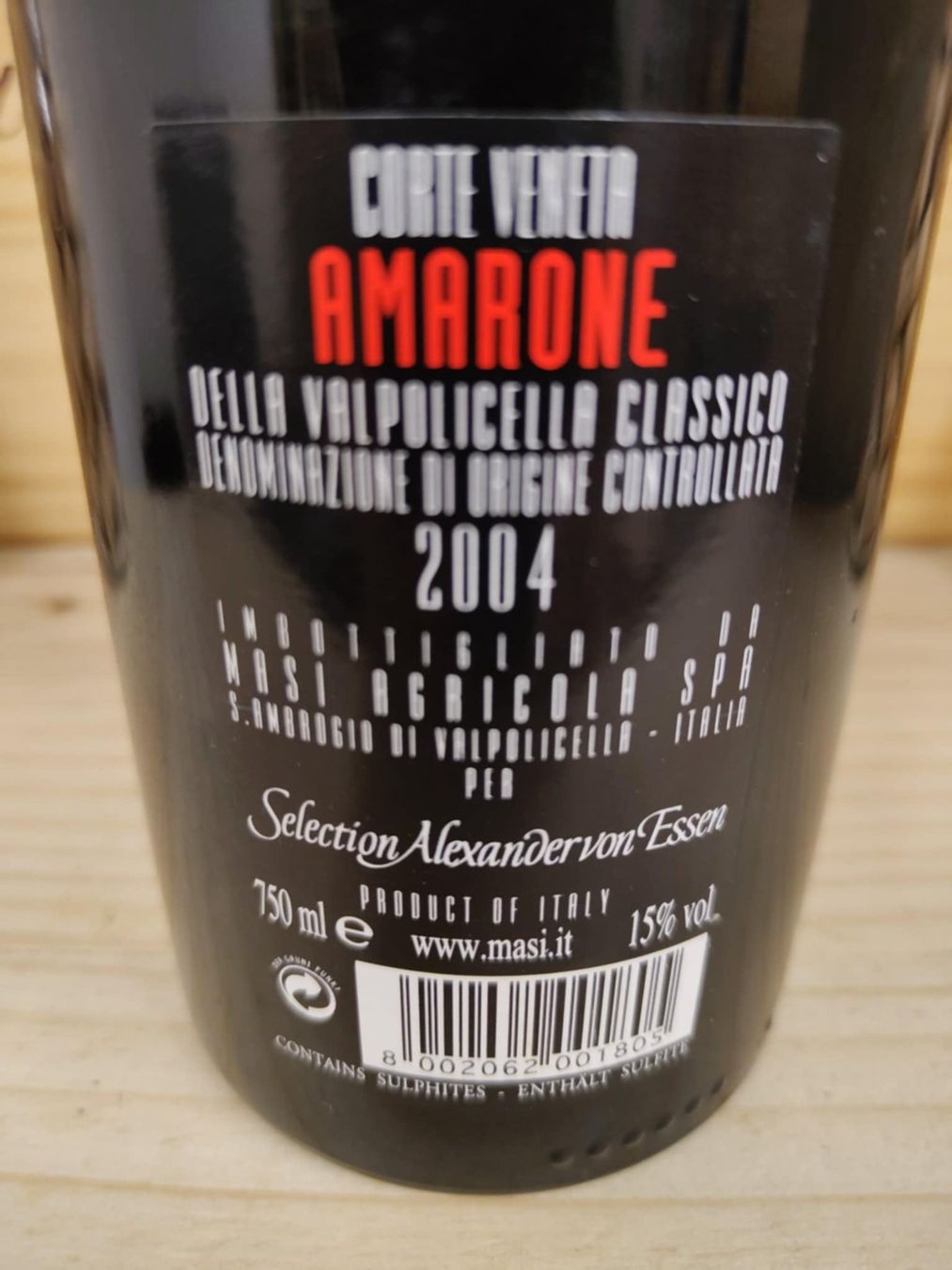 Amarone Vino: 2004 AMARONE CORTE VENETA MASI – Nuovo e nell'imballaggio originale da Münchenstein venduto da weinundspirituosen 2