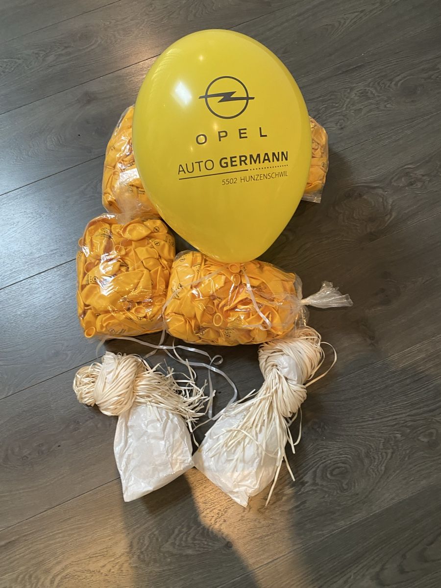 Toutes les décorations: 400 Luftballons mit Verschlüssen Opel – Neuf (Voir description) à Hägglingen par Karin0802 1