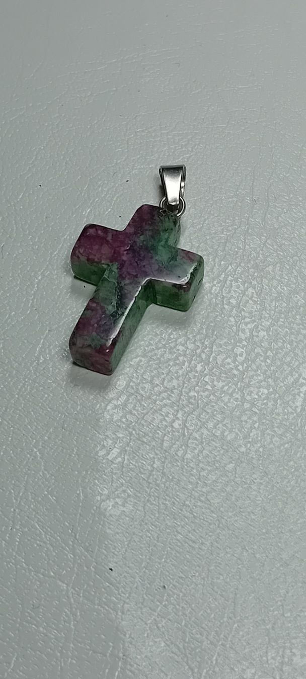 Anhänger: anhänger kreuz,,,rotokhrozit – Neu (gemäss Beschreibung) aus Basel von bij_5hqd 2