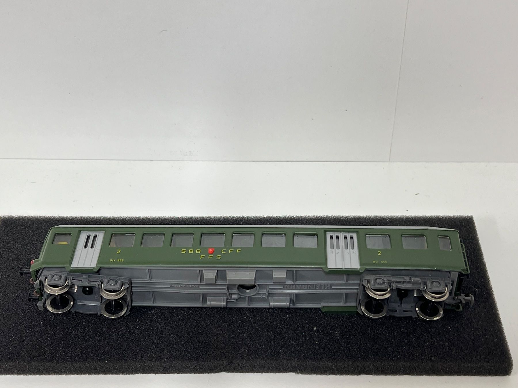 Kleinbahn Modellini di ferrovie: KLEINBAHN Steuerwagen   SBB H0 DC – Usato da Neuenhof venduto da ludovicco 5
