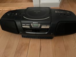 Sony Radio-CD Kassettenrecorder CFD-222L