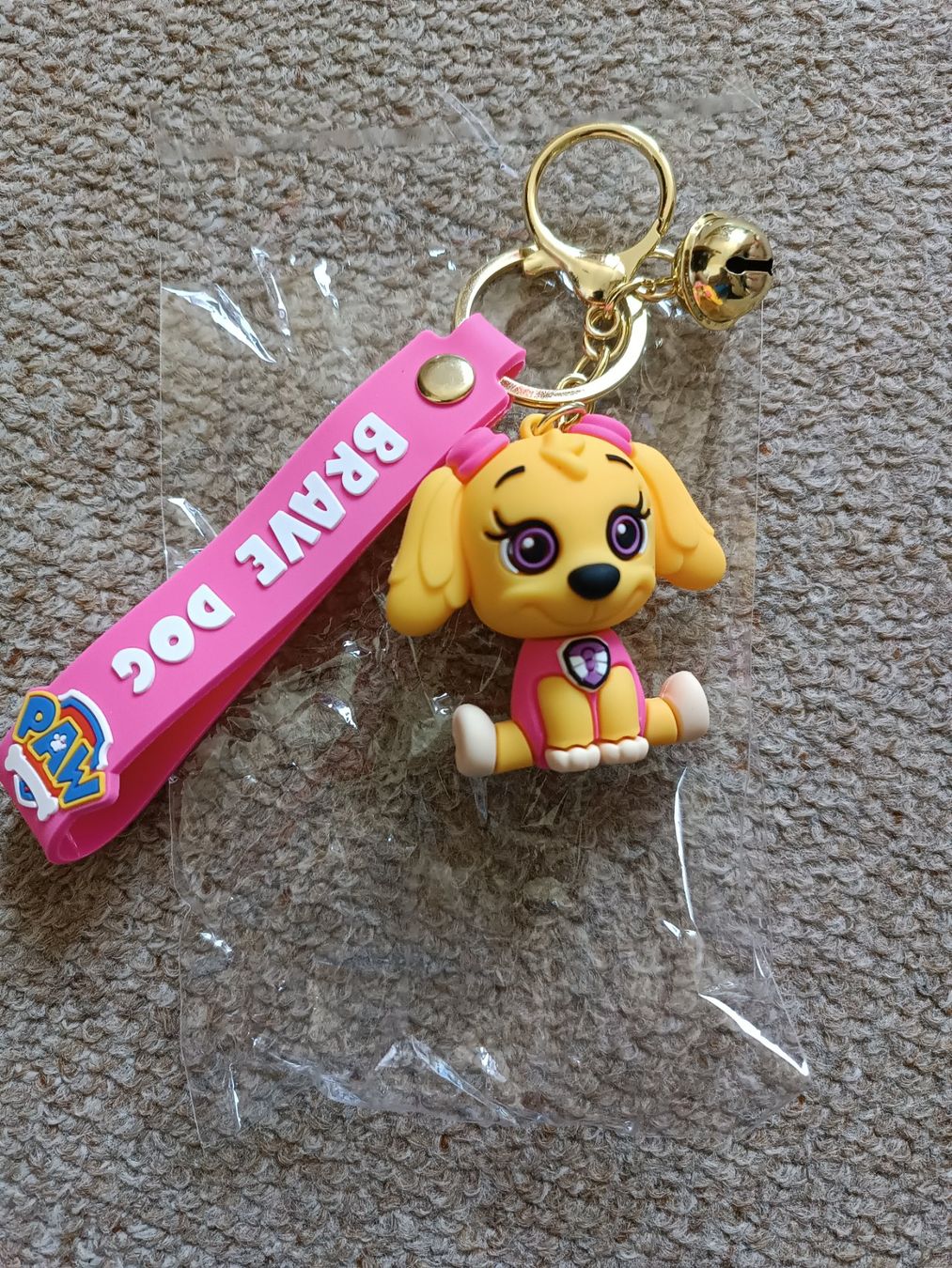 Marvel Portachiavi: Grosse Paw Patrol Anhänger Rubble – Nuovo e nell'imballaggio originale da Vogelsang AG venduto da miinlade 2