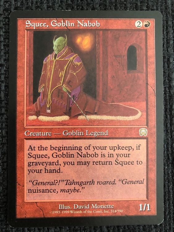 Mtg Squee, Goblin Nabob Kaufen auf Ricardo