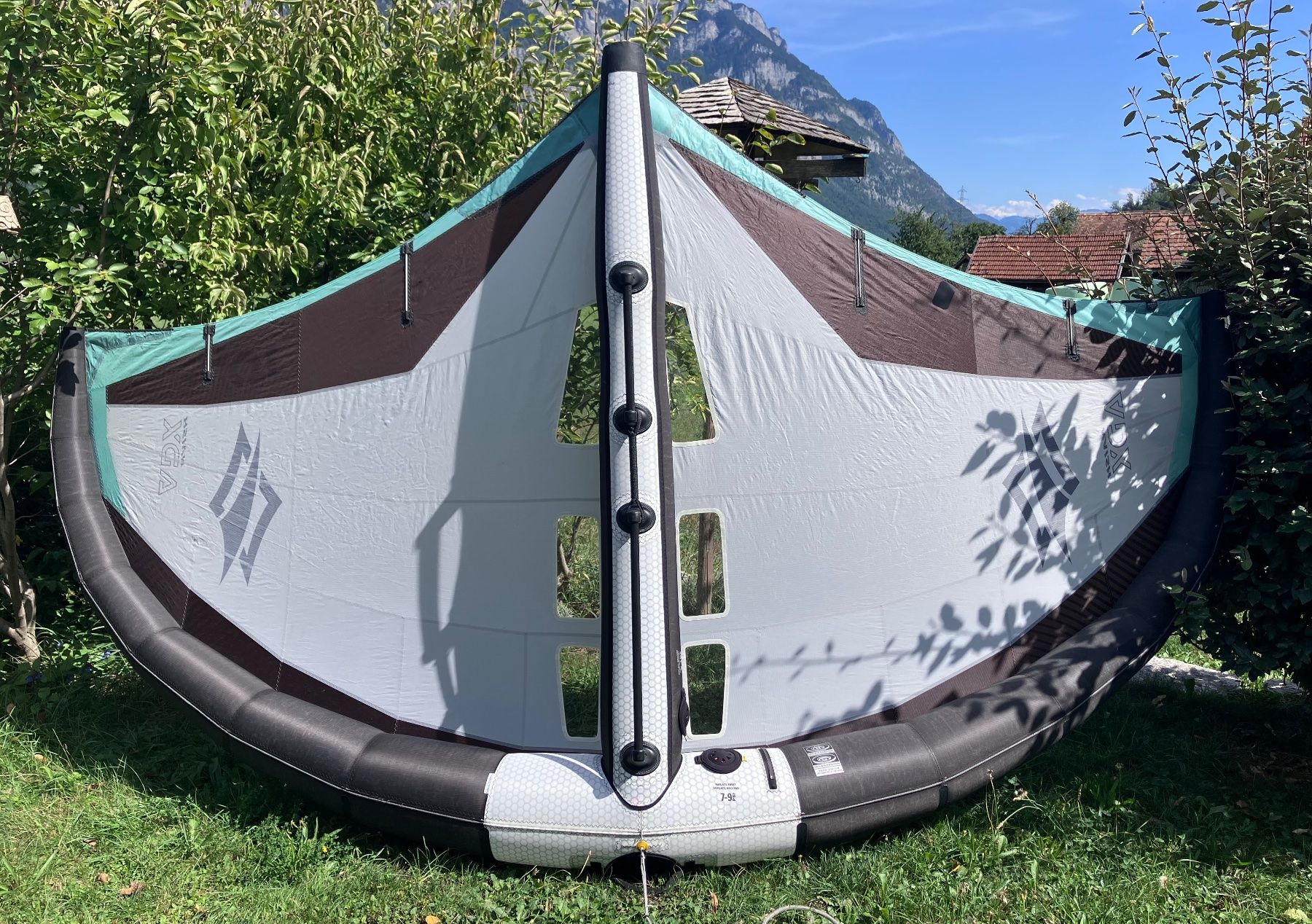 Naish Surfen: Wingfoil Wing, NAISH ADX 5.0m2 – Gebraucht aus Flums von KurtH57 1