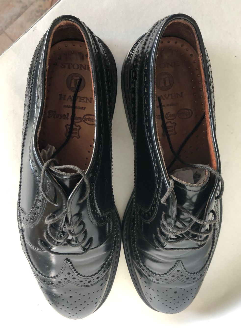 Scarpe da uomo: OXFORD Lederhalbschuhe - Männer - Grösse 44 - – Usato da Appenzell venduto da Zimiuno 7