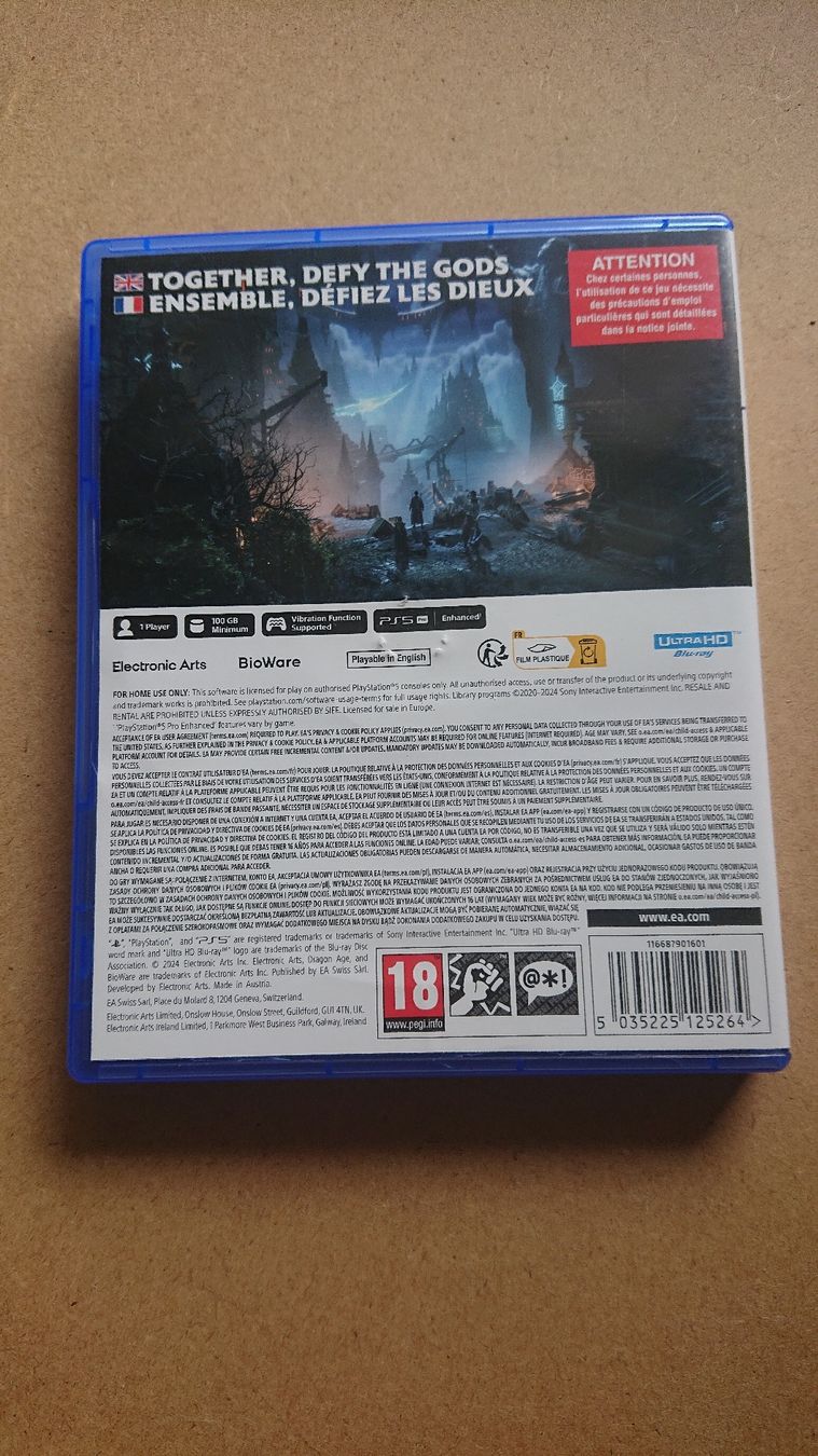 Spiele: Dragon age veilguard Ps5 – Gebraucht aus Chur von FreakofRarity 1