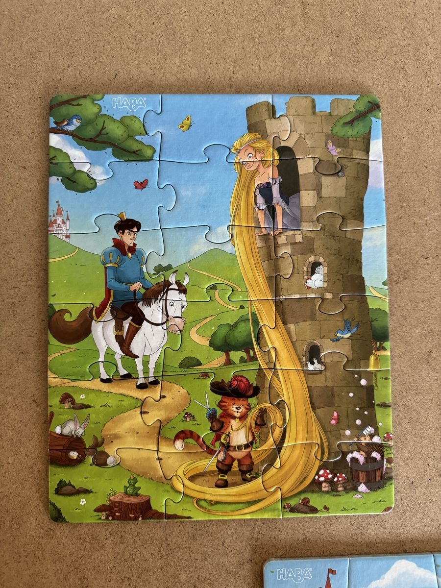 Haba Puzzle: 3 Märchenpuzzles Prinzessinnen – Usato da Buchberg venduto da MaddieF 2