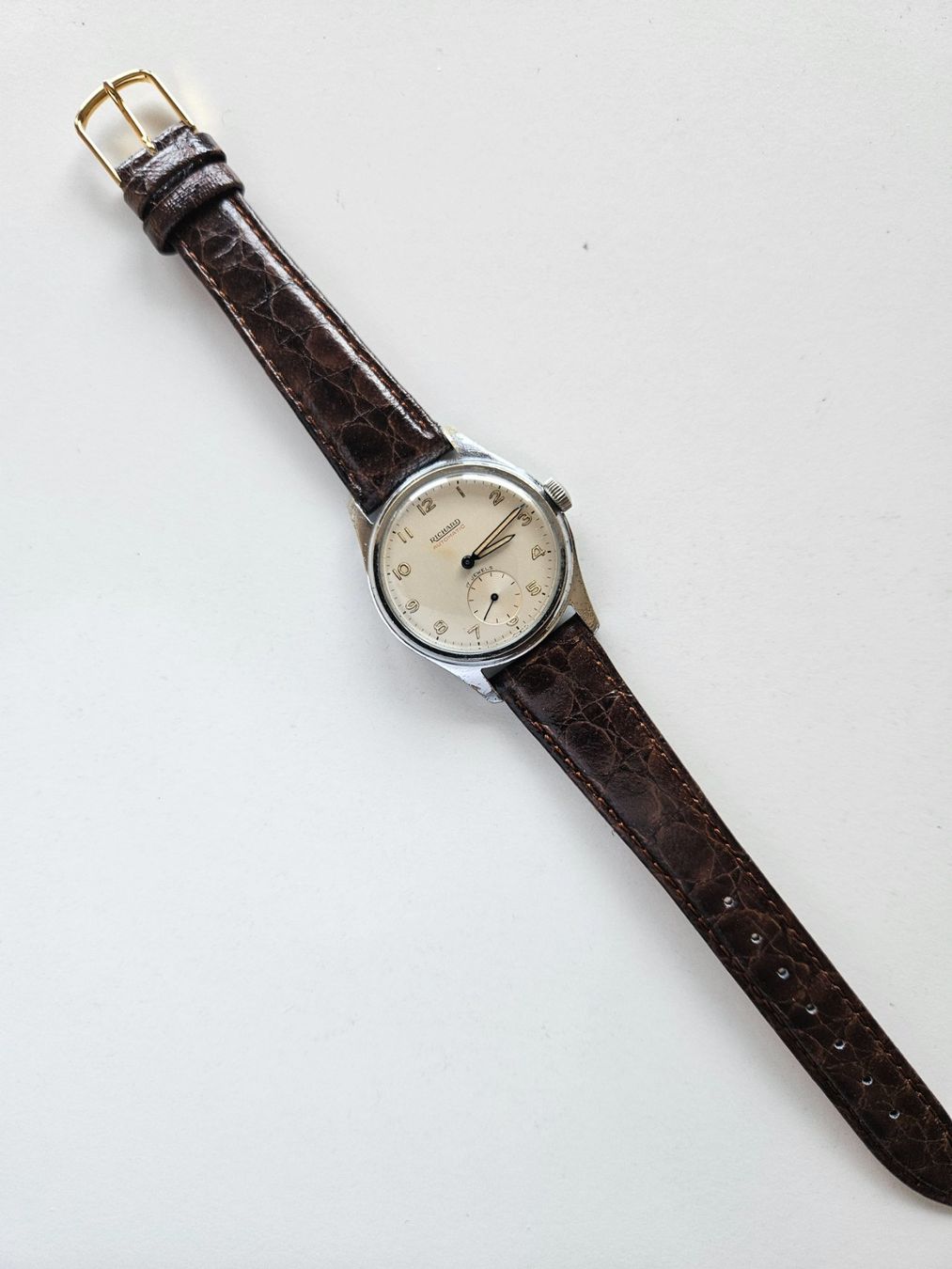 Orologi: 414 Richard Automatic Dezentral Hammerautomat – Usato da Berikon venduto da mmm21 4