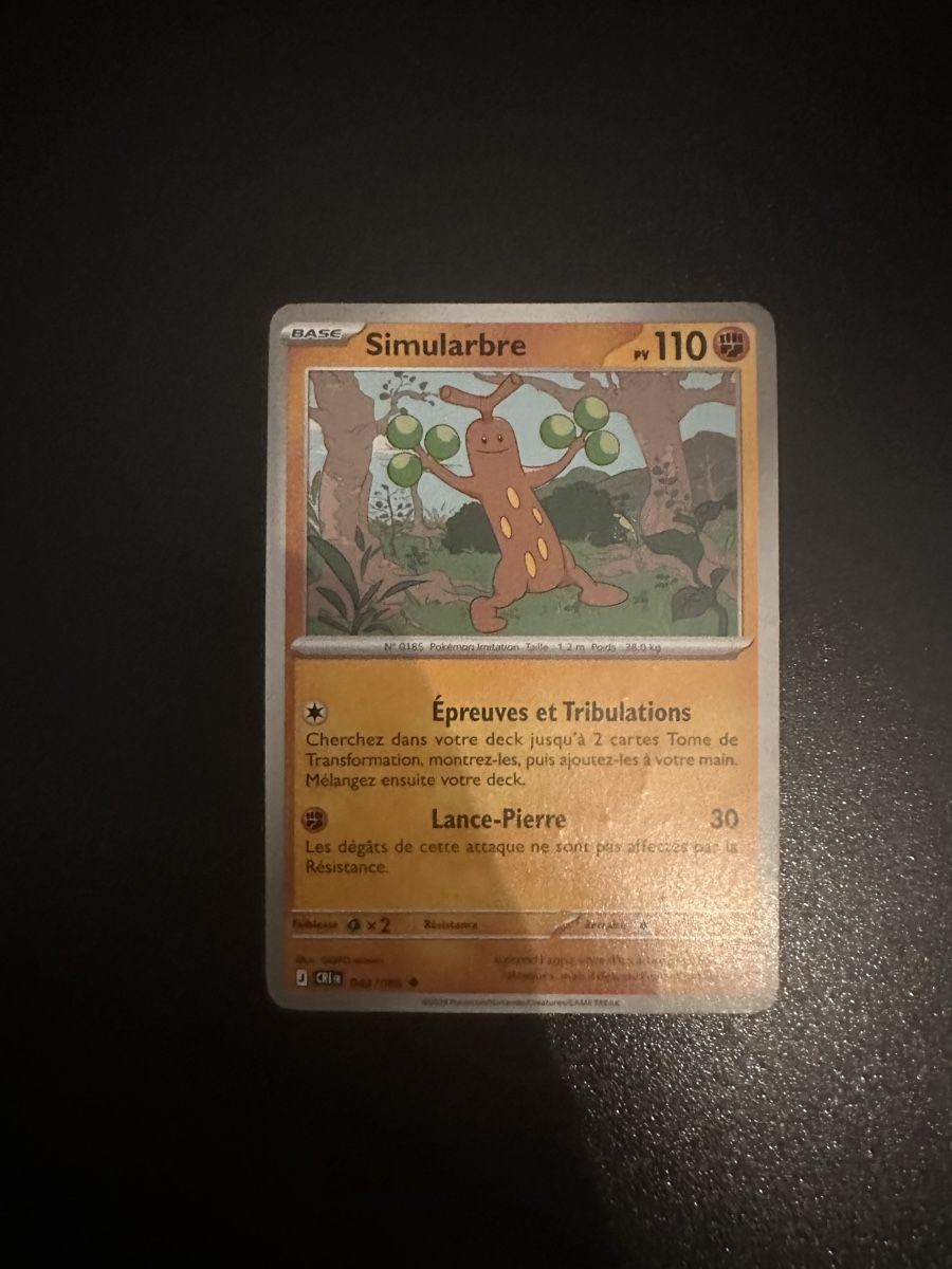 Pokémon Sammelbilder & Trading cards: Carte Pokémon - Simularbre – Neu (gemäss Beschreibung) aus Vétroz von Fabio-B