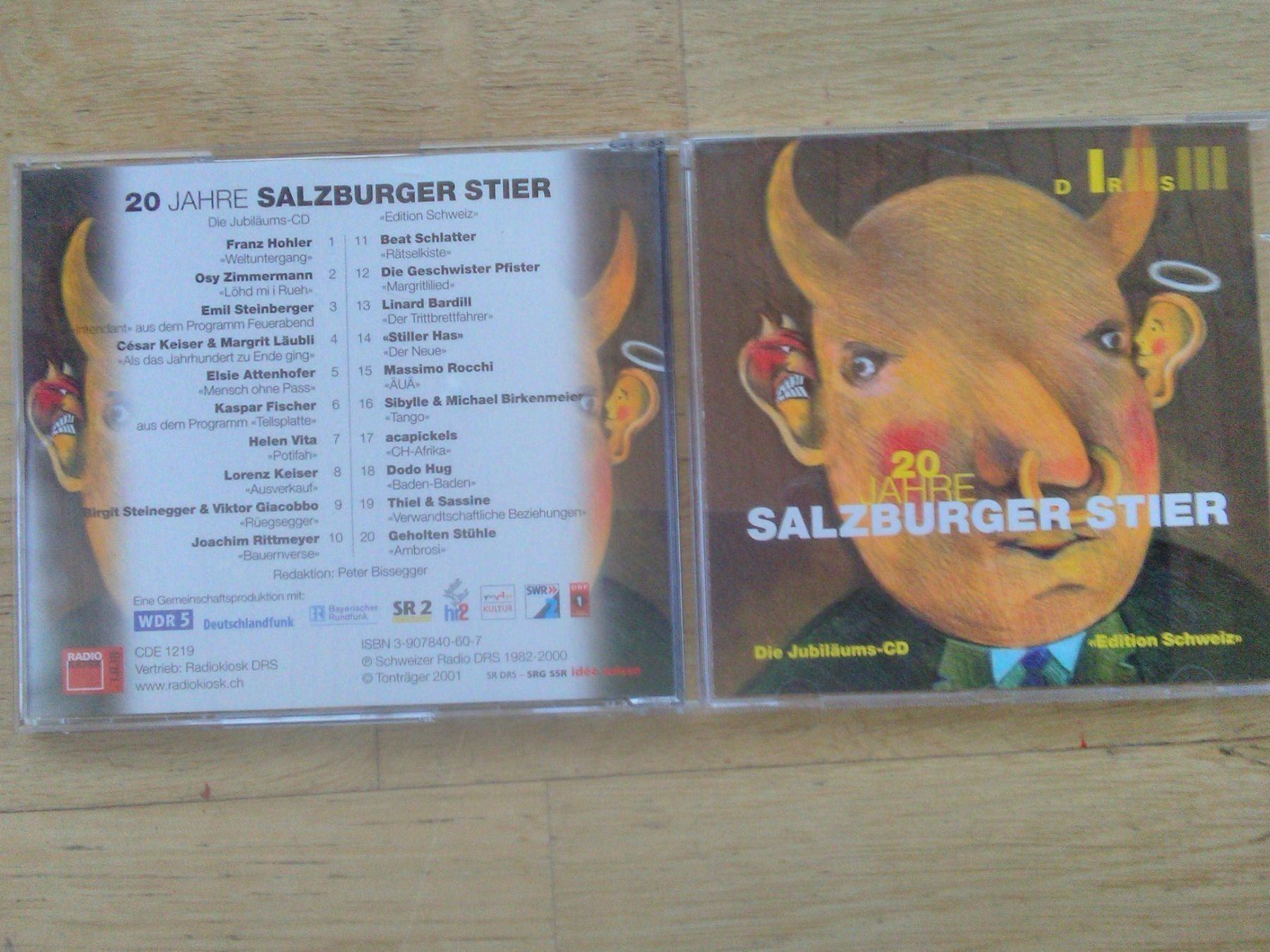 CDs: 20 Jahre Salzburger Stier – Gebraucht aus St.Galllen von elkaphone 4