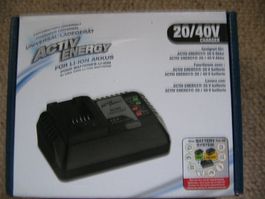 Activ Energy Universal Ladegerät für LI-ION Akkus 20/40 V