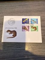 Umschlag Pro Juventute 1996 mit Briefmarken, Top Zustand!