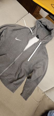 Nike Herren Zip-Hoodie, Grau, Grösse M – Top Zustand!