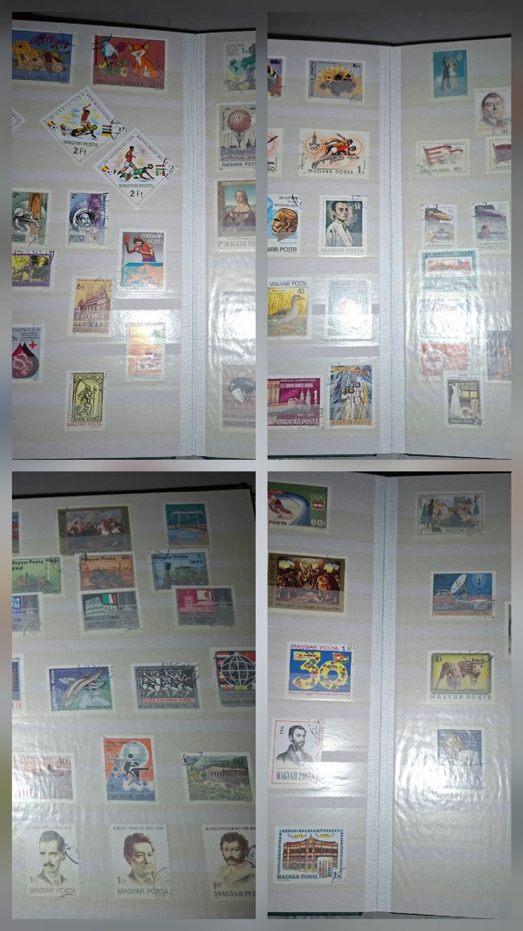 Alle Briefmarken: Briefmarkensammlung Castelrosso / Ungarn – Gebraucht aus Balgach von SIMEON27 1