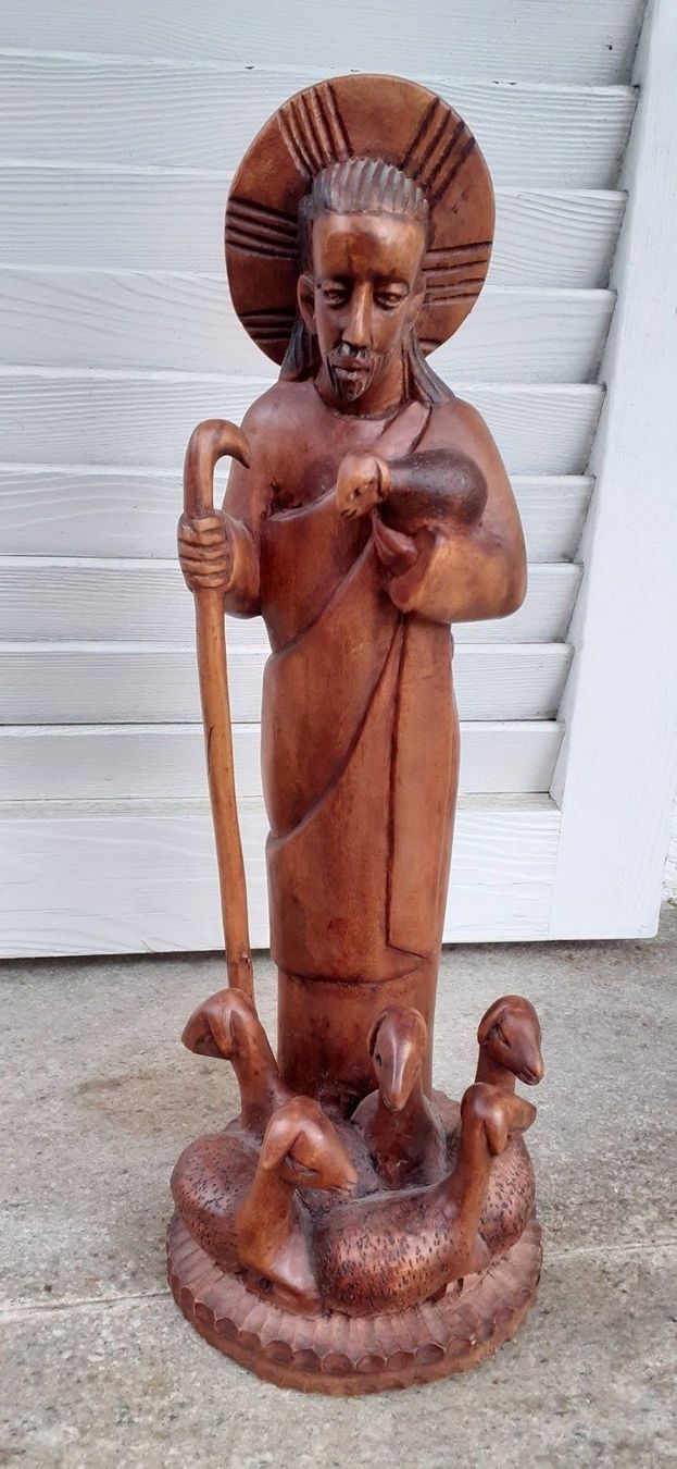 Skulpturen & Statuen: Krippenszene Hirte geschnitzte Skulptur – Gebraucht aus Mörschwil von antiksalon21 6