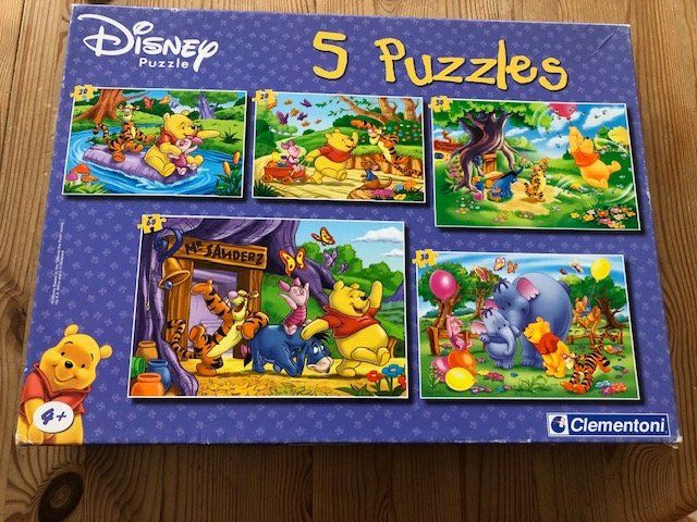 Winnie the Pooh 5 Puzzles | Kaufen auf Ricardo