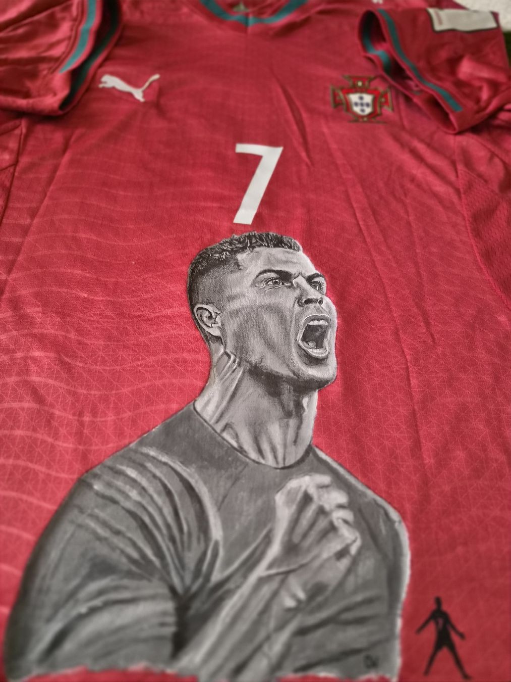 Maillots de corps & Pantalons: Maillot unique de Cristiano Ronaldo  – Neuf (Voir description) à Rue par vin_cj76