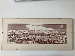 Kupferstich Winterthur  "Zum heiligen Berg"