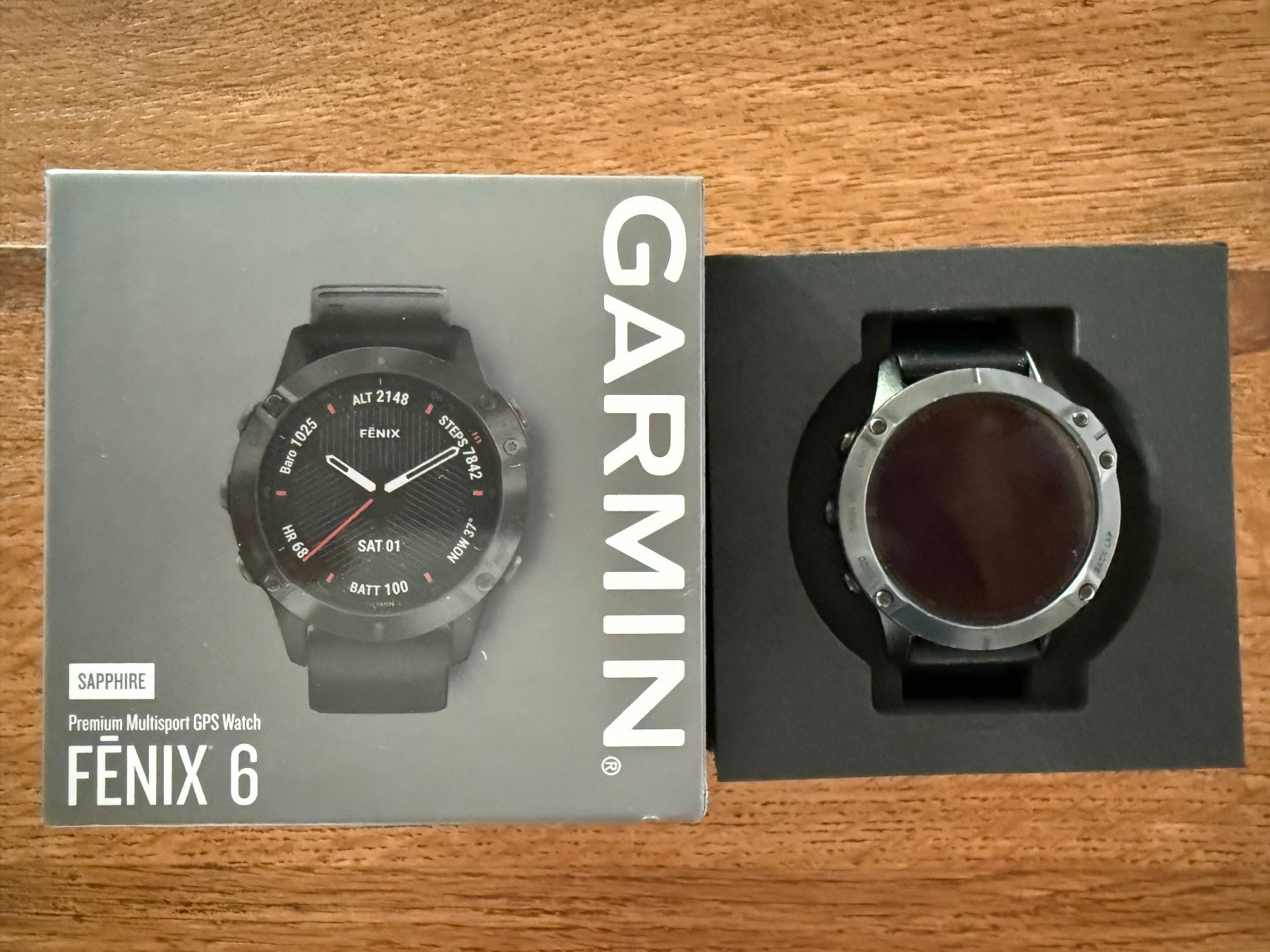 Garmin Smartwatch: Garmin Fenix 6 Sapphire – Usato da Weisslingen venduto da MA1112