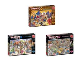 Aktion Puzzle Wasgij, 1000 T., Jumbo, Preis pro Puzzle, neu