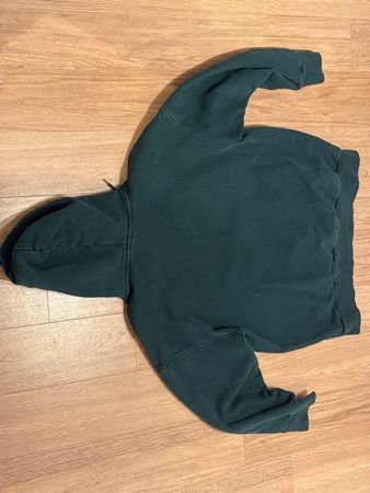 Stylischer Adidas Hoodie, Dunkelgrün, Grösse M