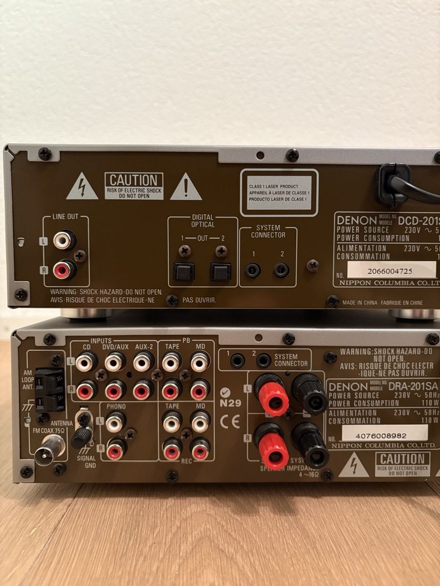 Denon Ricevitori: Denon DRA / DCD-201SA HiFi System, style Marantz, Technics – Usato da Dornach venduto da manu10 7
