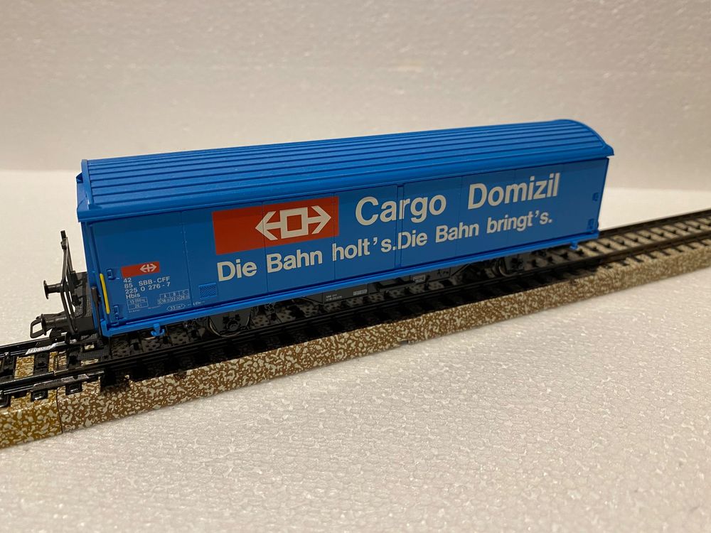 Märklin 4735 Modellbahn Güterwagen Hbis Cargo Domizil H0 Acheter sur Ricardo