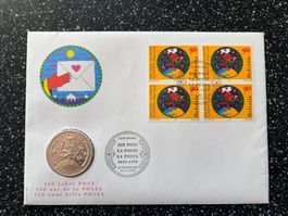 20 Franken Münzbrief 1999-Silber 835/1000